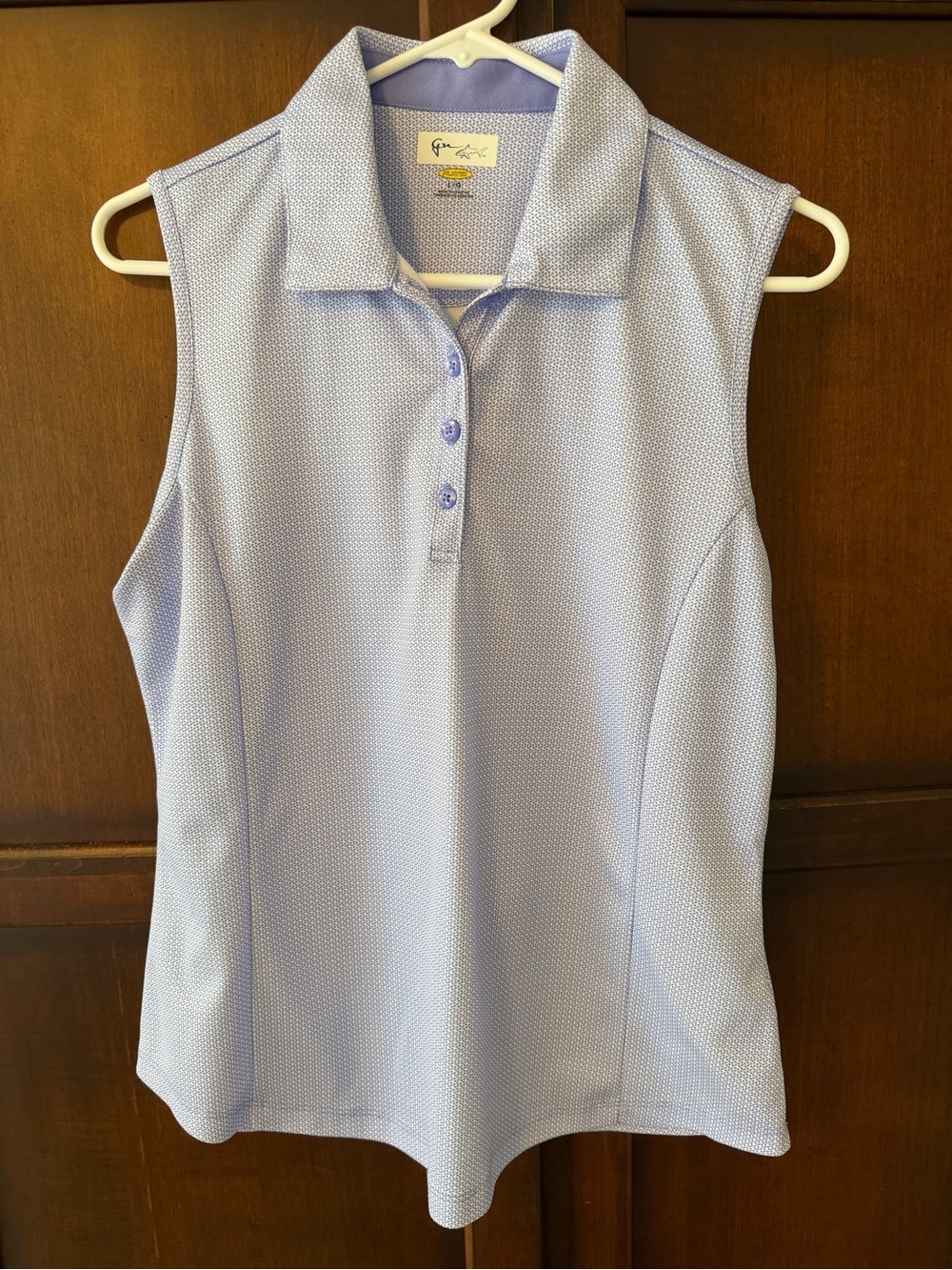 Greg Norman collection PlayDry light purple shirt